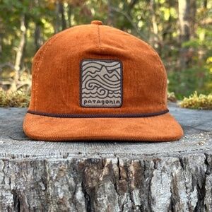 PATAGONIA "Seazy Breezy" Corduroy Hat - New without tags - Saddle Brown